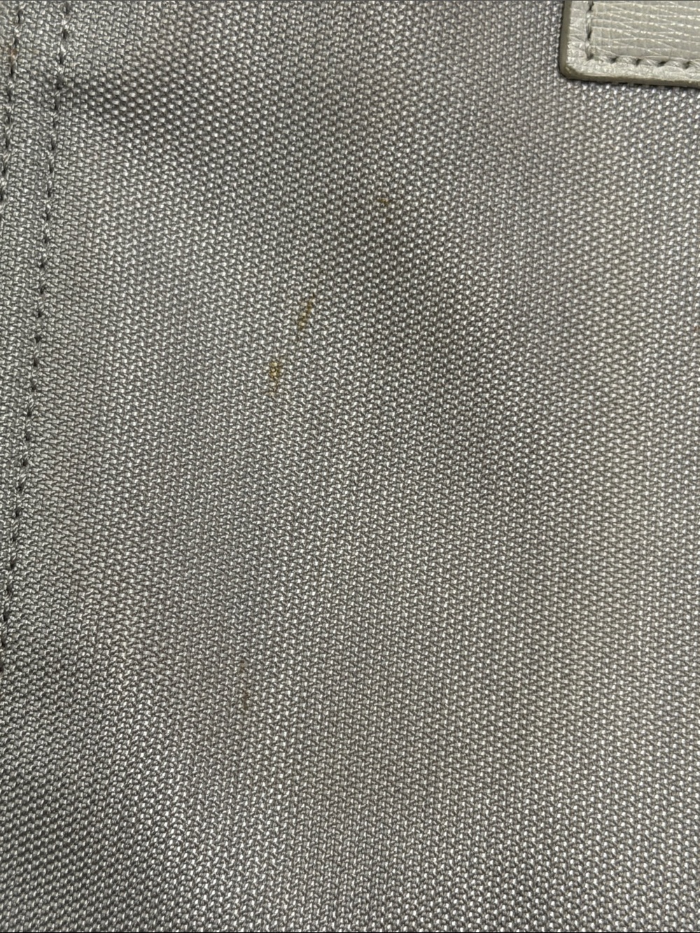 Tory Burch Taupe Canvas and Leather Tote - Picture 2 of 10